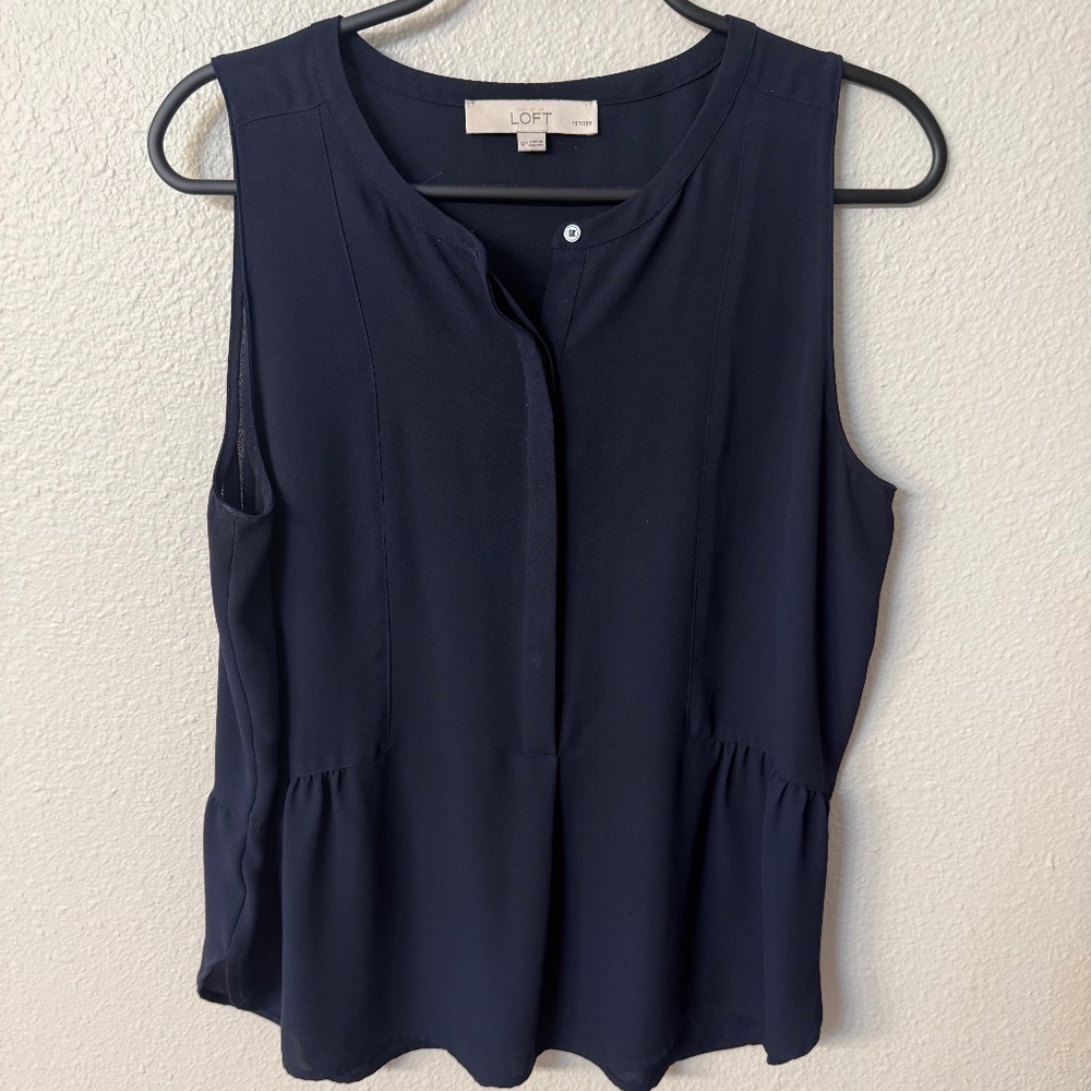 Loft navy shell